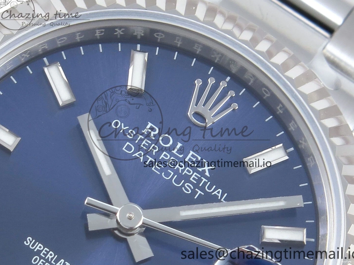 MiroTime 0417 DateJust 31 278274 ARF 1:1 Best Edition 904L Steel Blue Dial Stick Marker on SS Oyster Bracelet ETA MultiPurpose 554